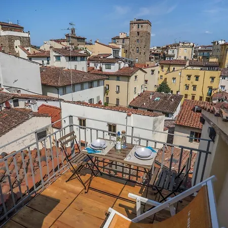 Апартаменты Panoramic Loft With Terrace Near Ponte Vecchio *