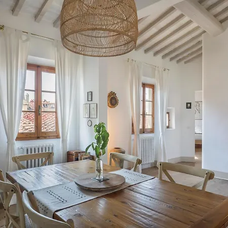 Panoramic Loft With Terrace Near Ponte Vecchio Апартаменты Флоренция